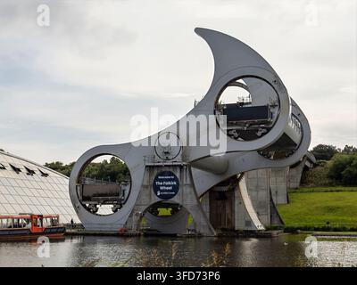 Ruota di Falkirk Foto Stock