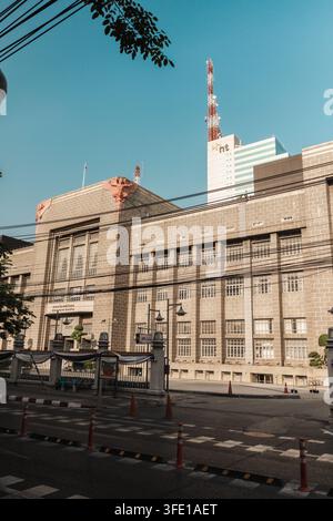 Grande edificio postale (General Post Office), Bangkok Foto Stock