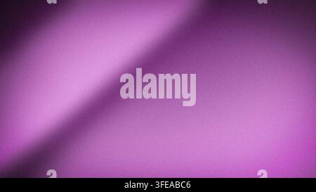 Sfondo astratto granuloso 4K con modello di sfocatura viola e nero Foto Stock
