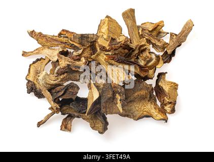 Funghi porcini essiccati che offrono un ricco sapore umami per varie ricette Foto Stock