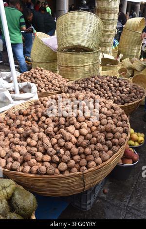 Il trueque a Cholula Puebla, un mercato tradizionale. Foto Stock