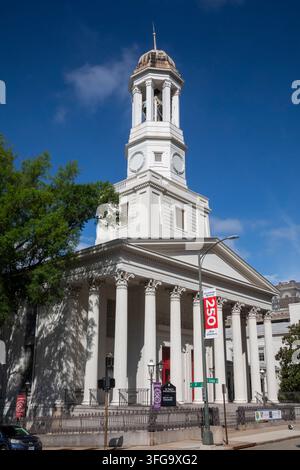 Richmond, Virginia - Chiesa episcopale di San Paolo, di fronte al Campidoglio della Virginia. La chiesa era conosciuta come la Cattedrale della Conf Foto Stock