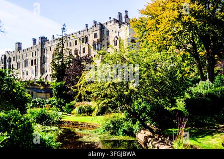 Il Castello di Warwick, Warwick, Warwickshire, Inghilterra Foto Stock