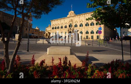 Auberge de Castille et Portugal, Valletta, Malta Foto Stock
