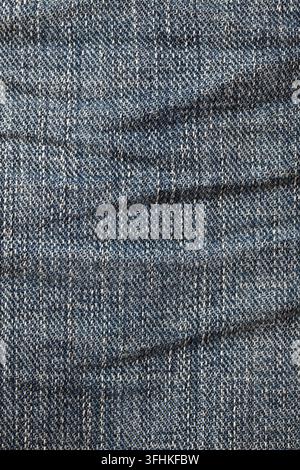 Jeans blu texture Foto Stock