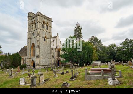 Chiesa di San Giovanni Evangelista, Stanmore, Grande Londra, Regno Unito Foto Stock