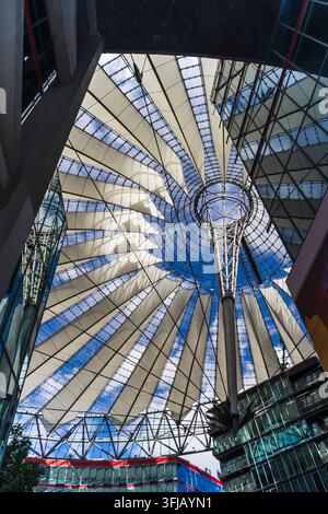 Sony Centre di Berlino, Germania Foto Stock