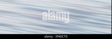 Banner sfondo astratto sfocato obliquo grigio argento blu sfumato Foto Stock