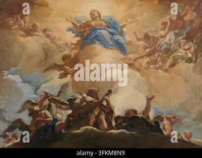 L'Assunzione della Vergine, c1698. Foto Stock