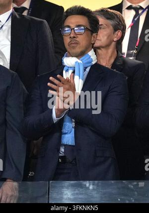 Foto d’archivio datata 10-06-2023 del proprietario del Manchester City, Sheikh Mansour bin Zayed bin Sultan Al Nahyan. (INSERISCI QUI LA COPIA). Data di pubblicazione: martedì 4 marzo 2025. Foto Stock