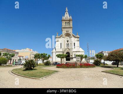 Chiesa di Nossa Senhora da Lapa a Povoa de Varzim, Portogallo Foto Stock