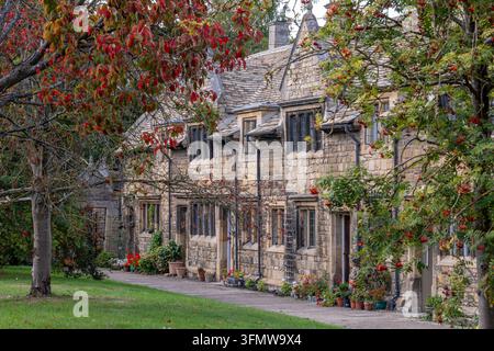 Filiera di cottage a Stamford Foto Stock