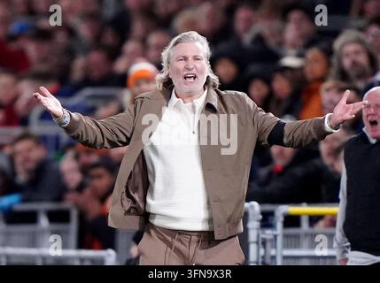 Foto d’archivio datata 31/10/25 di Robbie Savage. Robbie Savage è stato confermato come nuovo manager della squadra di League One in difficoltà Peterborough. Data di pubblicazione: venerdì 2 ottobre 2026. Foto Stock