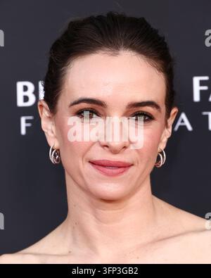 Santa Monica, Stati Uniti. 04 ottobre 2026. SANTA MONICA, LOS ANGELES, CALIFORNIA, USA - 3 OTTOBRE: Danielle Panabaker arriva alla ‚Heroes Gala‘ di Barbara Berlanti a beneficio di F Cancer tenutasi al Barker Hangar il 3 ottobre 2026 a Santa Monica, Los Angeles, California, Stati Uniti. (Foto di Xavier Collin/Image Press Agency) Credit: Image Press Agency/Alamy Live News Foto Stock