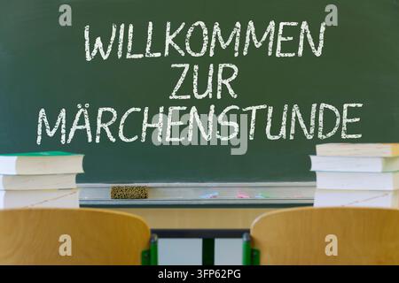 Immagine simbolica sul tema della politica educativa fallita in Germania Foto Stock