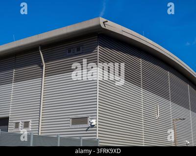 Angolo del data center Equinix, Slough, Berkshire, Inghilterra, Regno Unito. Foto Stock