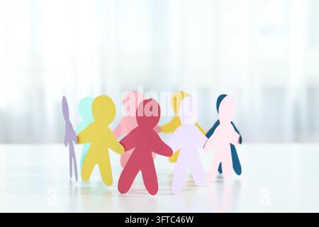 Concetto di diversità, inclusione ed equità, concetto di inclusione Foto Stock