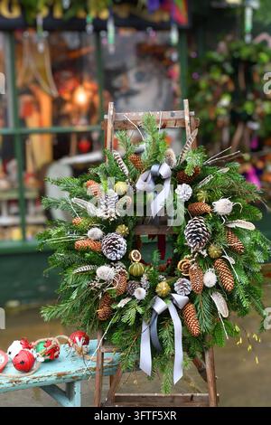Ghirlanda di Natale Foto Stock