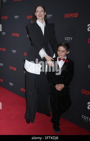 New York, New York, USA. 15 ott., 2026. Coco Rocha alla Gala DKMS 2026 al Cipriani Wall Street il 15 ottobre 2026 a New York City. Credit: Rw/Media Punch/Alamy Live News Foto Stock