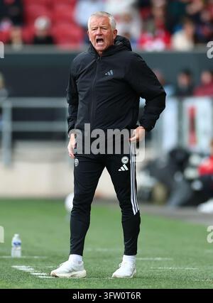Bristol, Regno Unito. 17 ott., 2026. Chris Wilder, manager di Sheffield United, la partita Bristol City vs Sheffield United Sky Bet Championship all'Ashton Gate, Bristol. Il credito dell'immagine deve essere: Simon Bellis/Sportimage Credit: Sportimage Ltd/Alamy Live News Foto Stock