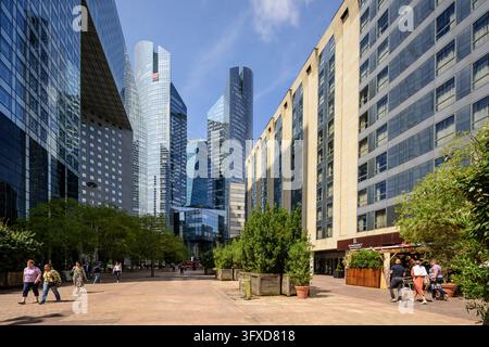 Paris La Défense // Paris La Défense Foto Stock