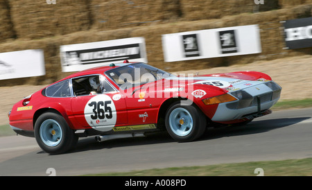 1972 Ferrari 365 GTB/4 Daytona LM nel 2005 Goodwood Festival of Speed, Sussex, Inghilterra, Regno Unito. Foto Stock