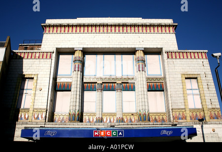 Art Deco cinema girato il bingo Hall di Londra Foto Stock