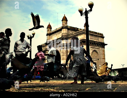 Gateway of India Bombay Mumbai India Maharashtra Foto Stock