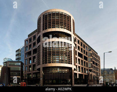 UBS la sede centrale di Londra a Broadgate complesso Liverpool Street Foto Stock