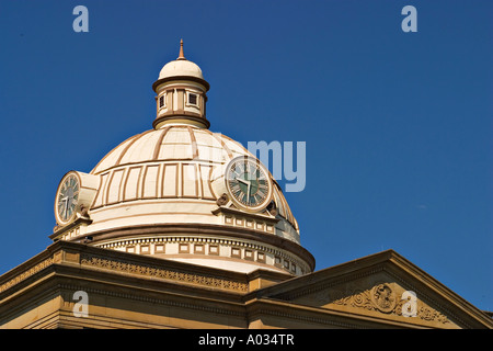 ILLINOIS Lincoln Logan County Circuit Court edificio nella piccola piazza Abramo Lincoln praticata legge qui Foto Stock