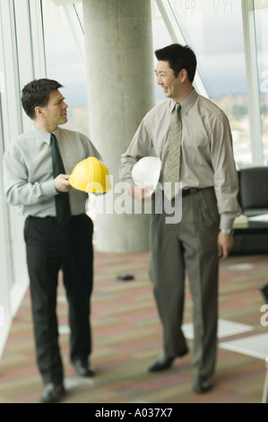 Imprenditori Architetti tecnici Foto Stock