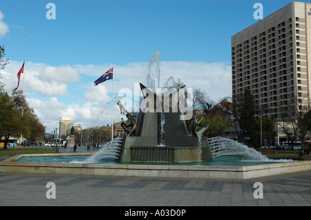 Victoria Square Adelaide Australia Foto Stock