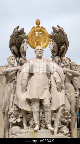 Statua di George Meade, eroe di Gettysburg, Washington D.C. Stati Uniti d'America Foto Stock