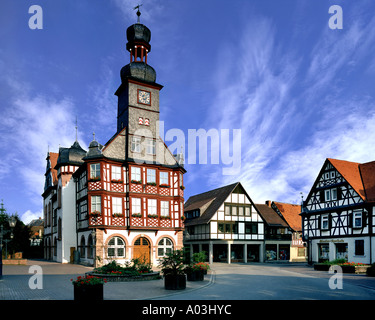 DE - HESSEN: Municipio di Lorsch Foto Stock