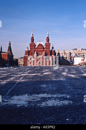 La storia dello stato museo, piazza Rossa di Mosca, Russia Foto Stock