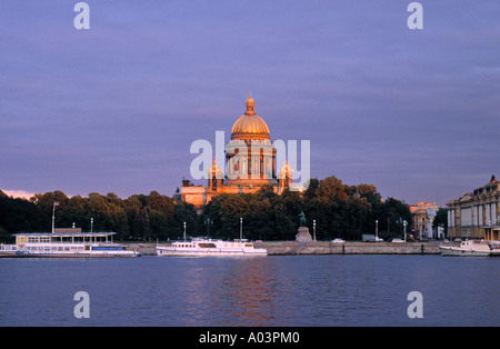 Isaac, San Pietroburgo, Russia Foto Stock
