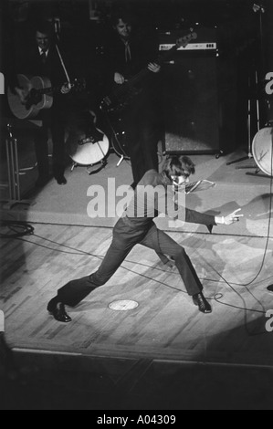 Elvis Presley in concerto International Hotel Las Vegas 31 Luglio 1969 Foto Stock