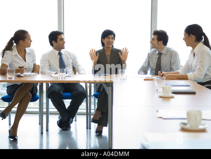 Sale riunioni in sala conferenze Foto Stock