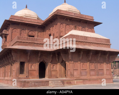 FATEHPUR SIKRI Uttar Pradesh India Novembre Birbal's House uno dei meravigliosi palazzi nella città di Vittoria Foto Stock