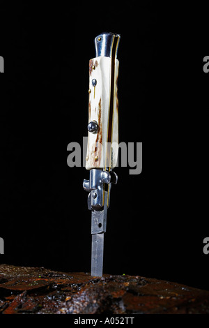 Coltello di Flick Foto Stock