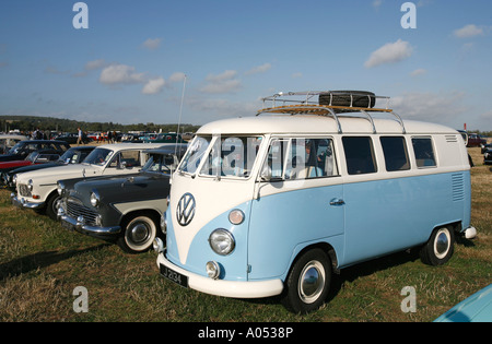 VW split screen camper Foto Stock