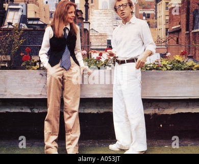 ANNIE HALL 1977 UA film con Woody Allen e Diane Keaton Foto Stock