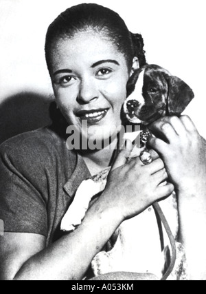 BILLIE HOLIDAY US cantante jazz 1915 - 1959 Foto Stock