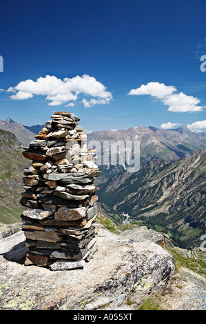 Percorso 18 Valnontey Parco Nazionale Gran Paradiso Italia Foto Stock