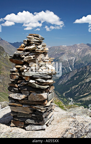 Percorso 18 Valnontey Parco Nazionale Gran Paradiso Italia Foto Stock