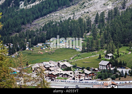 Percorso 18 Valnontey Parco Nazionale Gran Paradiso Italia Foto Stock