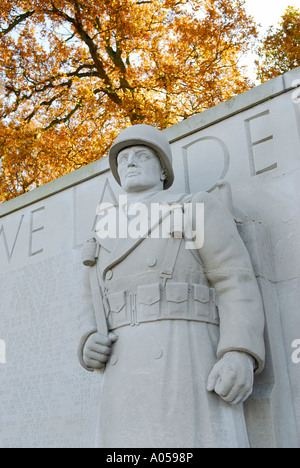 American cimitero militare, Cambridge, Inghilterra Foto Stock