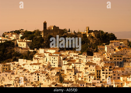 Spagna Andalusia Casares villaggio bianco Foto Stock