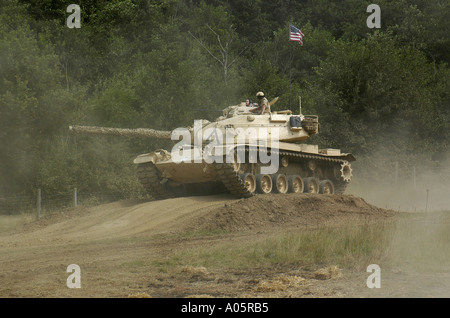 American M60 Patton battaglia serbatoio alla guerra 2005 e pezzo mostra Kent Foto Stock