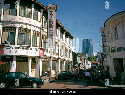 Malaysia Kedah Penang Georgetown Lebuh Campbell Foto Stock